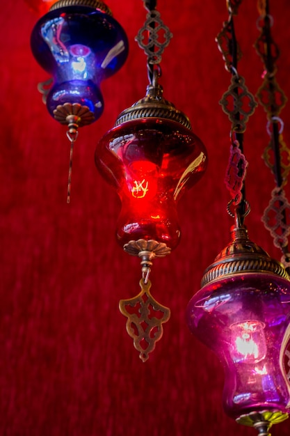 Ottoman Turkish style decorative lamps