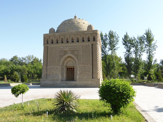 Oud architectonisch monument in de stad Bukhara