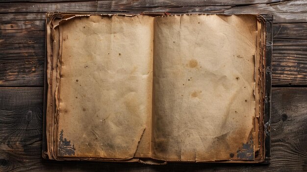 Oud boek oud papier textuur in detail