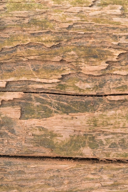 Foto oud bruin houten oppervlak met scheuren
