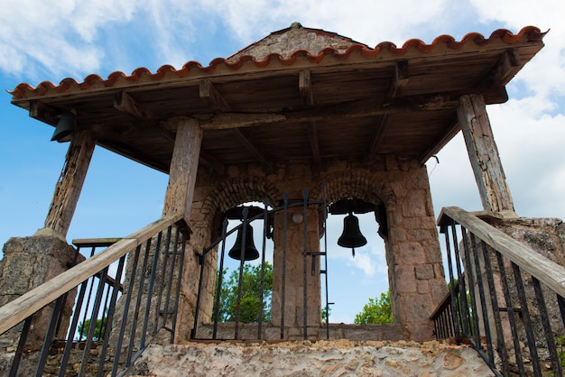 Oud dorp Altos de Chavon - koloniale stad herbouwd in de Dominicaanse Republiek. Casa de Campo, La Romana.