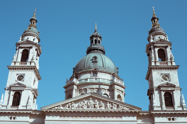 Oud gebouw Europees gebouw in Boedapest