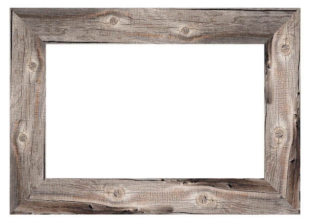 Oud houten frame