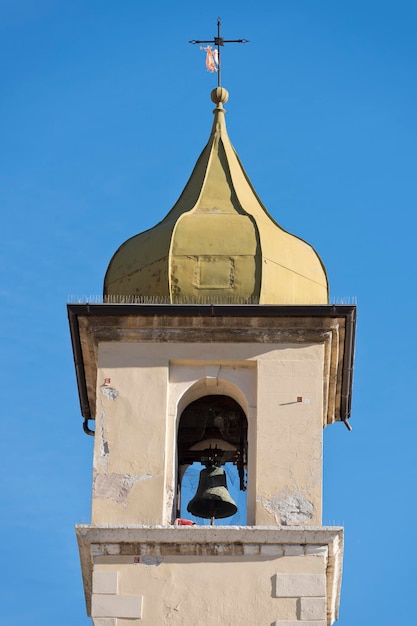 oud Italiaans bergkerk dak