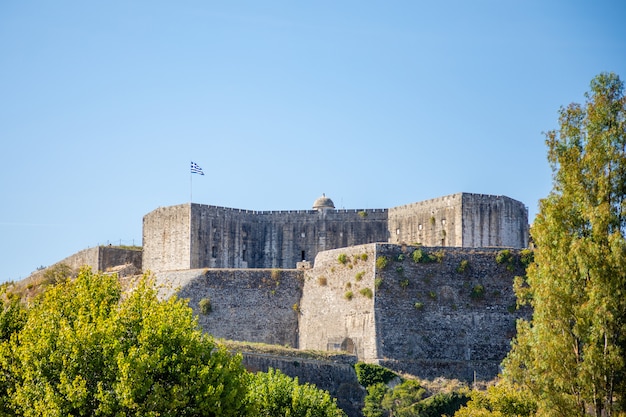 Oud kasteel in de stad van Corfu, Ionische eilanden, Griekenland