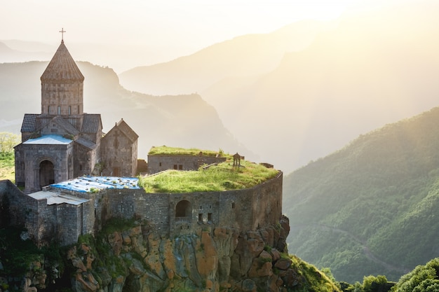 Oud klooster. Tatev. Armenië