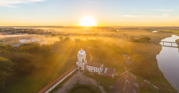 Oud middeleeuws kasteel