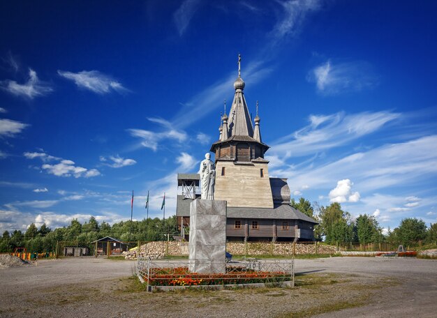 Oud-orthodoxe houten kerk