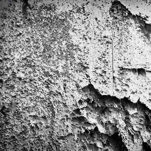 Oud papier textuur zwart-wit ruwe kras betonnen muur papier achtergrond