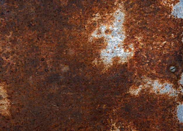 Foto oude abstracte donkere metalen textuur bedekt met roest voor achtergrondontwerp