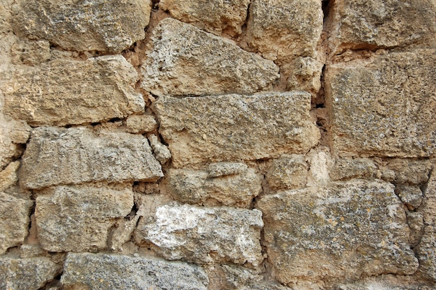 oude bakstenen muur in plattelandshuis. Achtergrond