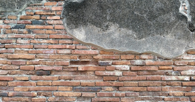 Oude bakstenen muur textuur achtergrond