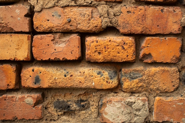 oude bakstenen muur textuur achtergrond