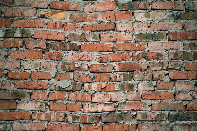 oude bakstenen muur