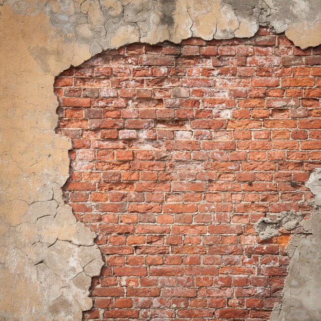 Foto oude bakstenen muur