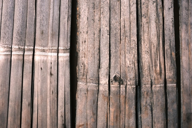 Oude Bamboe structuur hout natuurlijke patronen bruin