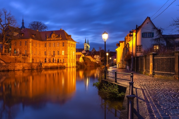 Oude binnenstad van Bamberg, Beieren, Duitsland