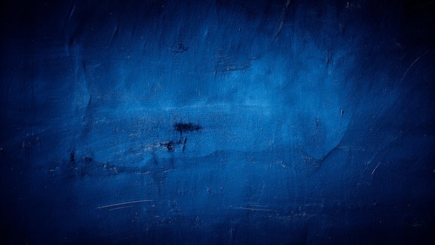 oude blauwe donkere abstracte cement betonnen muur textuur achtergrond