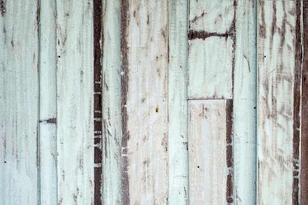 Oude blauwgroene de textuurachtergrond van kleuren houten planken