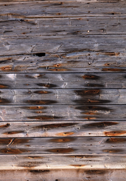 Oude buitenmuur gemaakt van hout