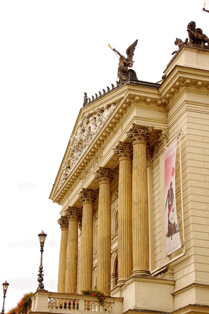 Oude gebouwen met uitzicht op de oude stad van Praag