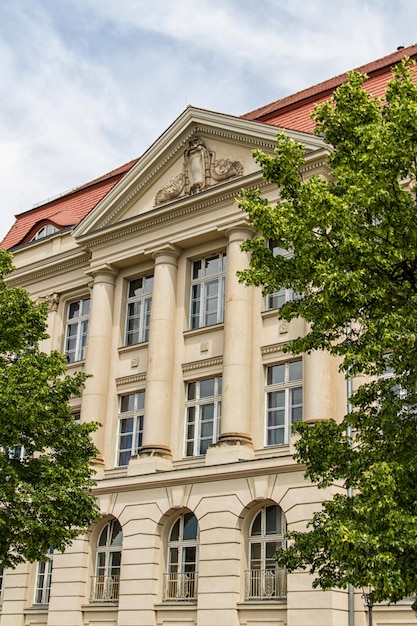 Foto oude gebouwen van de stad potsdam