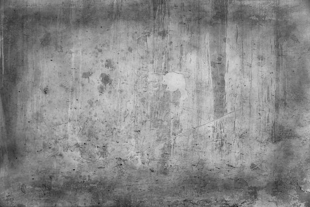 oude grijze muur / abstracte vintage grijze achtergrond, textuur oud beton, gips crack