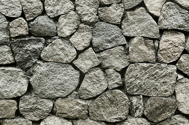 Oude grijze van de steenmuur textuur als achtergrond