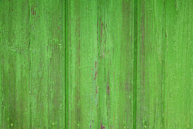 Oude groene planken texturen en achtergrond