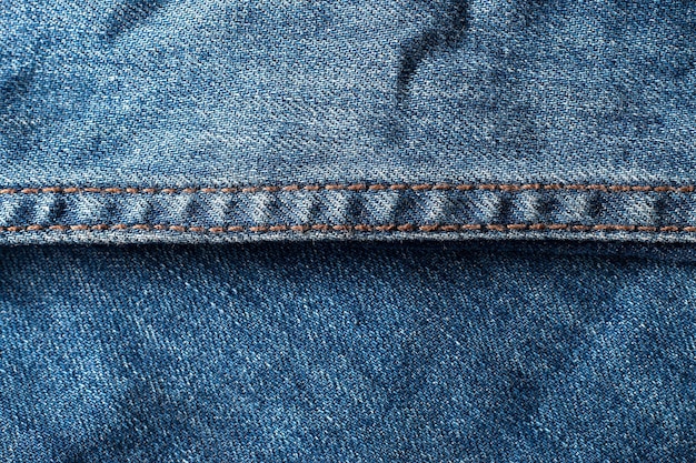 Oude grunge blue jeans textuur achtergrond