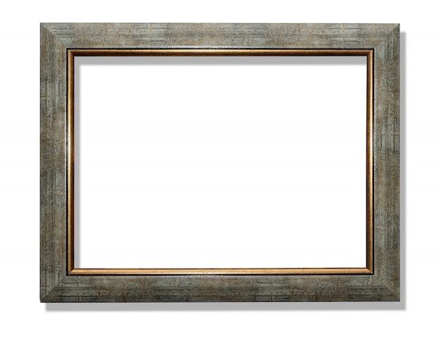 Oude houten frame