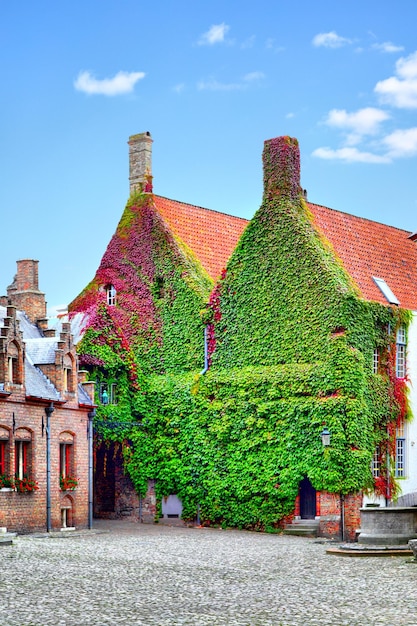 Oude huizen in Brugge