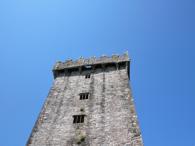 Oude Keltische kasteeltoren Blarney kasteel in Ierland oude oude Keltische vesting