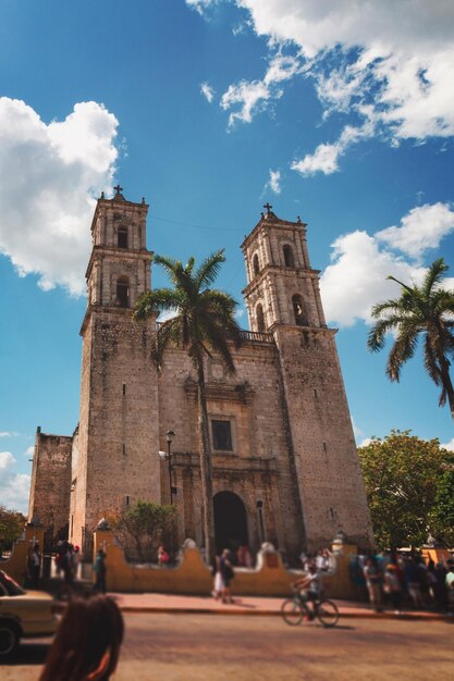 Oude kerk in Tulum, Mexico