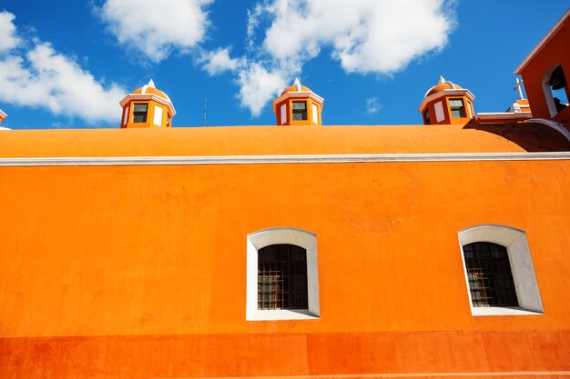 Oude koloniale architectuur in guatemala