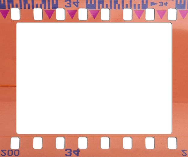 Foto oude lege filmstrip