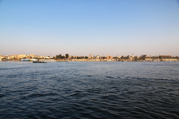 Oude Luxor-tempel in Luxor-stad, Egypte