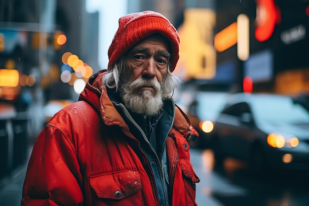 oude man in NYC reisman met landschapsreisblog