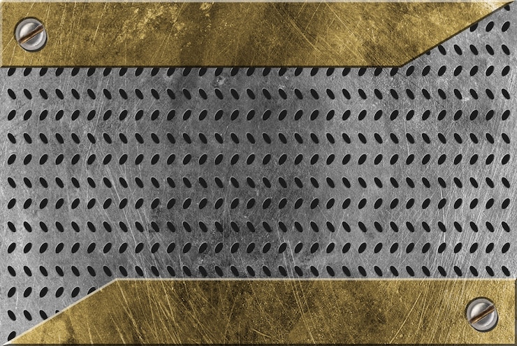 Foto oude metalen achtergrond