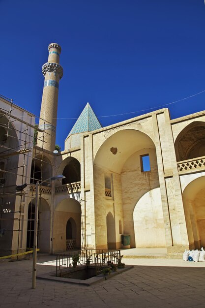 Oude moskee in de stad Natanz Iran