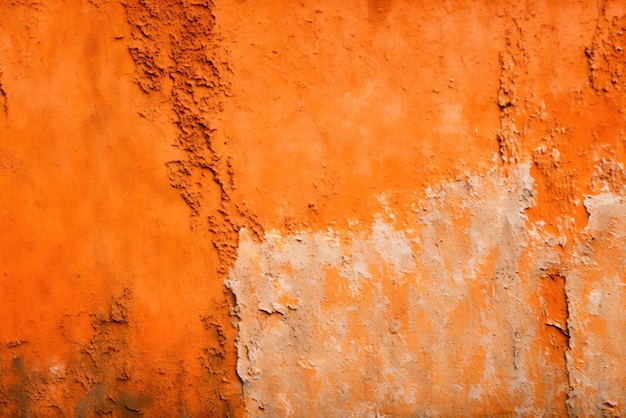 Oude oranje muur textuur grunge abstracte achtergrond