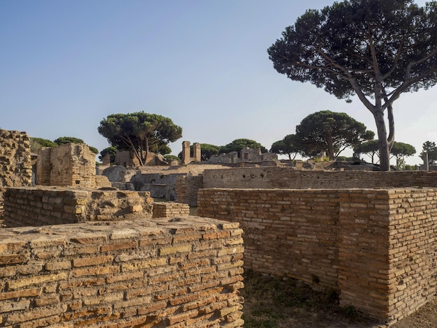 oude ostia archeologische site ruïnes