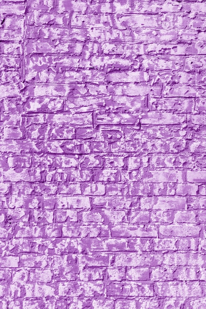 Oude paarse bakstenen muur achtergrond