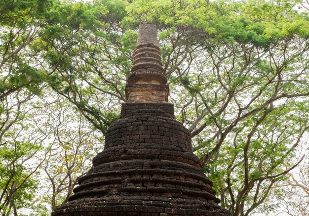 oude pagode, sukhothai Thailand