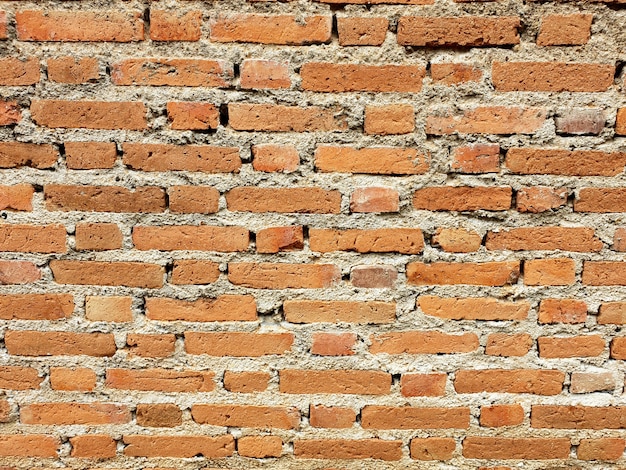 Oude rode bakstenen muur achtergrond