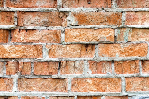 Oude rode bakstenen muur textuur achtergrond