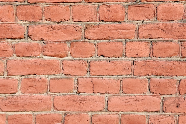 Foto oude rode bakstenen muur