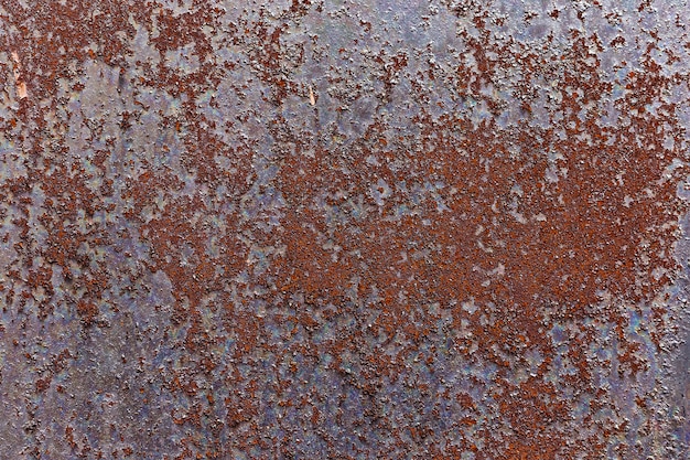 Oude roestige metalen plaat