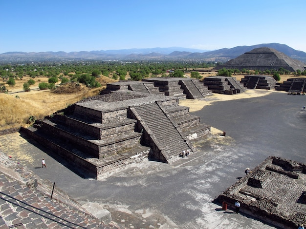 Oude ruïnes van Azteken, Teotihuacan, Mexico