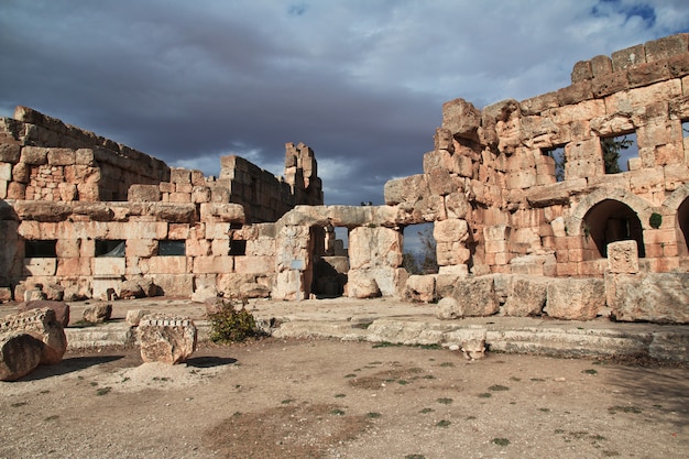 Oude ruïnes van Baalbek, Libanon